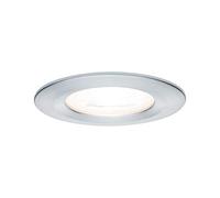 Paulmann 93632 Luminaria empotrable LED Nova redonda máx. 35 W foco techo, aluminio, sin fuente de luz, Spot, bastidor empotrable GU10 foco empotrable