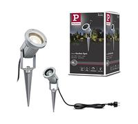 Paulmann Garden Spot 93751 Luminaria Plantas Exterior, estaca, SpecialLine, ALU, Foco, máx. 1x28 W GU10 sin Fuente de luz IP44 Resistente a Salpicaduras de Agua, Aluminio, 20 x 20 x 30 cm