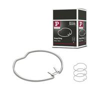 Paulmann 93761 Anillo de retención luminarias empotrables, set de 3, aro de montaje, focos empotrables, diámetro 51 mm, accesorio focos, bastidor