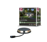 Paulmann 939.20 Luminaria de montaje sobre el suelo exterior Plug & Shine IP67 3000 K 2x3 W 24 V 93920 Iluminación exterior, luminaria para caminos