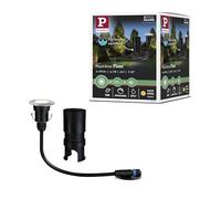 Paulmann 93951 Plug & Shine Floor Mini IP67 3000 K 2,5 W 24 V 93951 Luminaria empotrable en el suelo LED, iluminación exterior, proyector de suelo