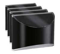 Paulmann 94233 Luminaria solar para caminos LED, luminaria exterior incl. 1x0,05 W, antracita, plástico, 3000 K blanco cálido (Paquete de 4)