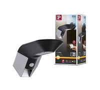 Paulmann 94279 Aplique LED Solar Zigbee Soley, luminaria exterior incl. 1x1 W IP44, antracita, plástico, metal, 3000 K