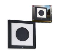 Paulmann 94310 LED Panel Solar Taija IP44 400 * 400 200 lm detector de movimientos, cuadrado, incl. 1x2 W, luz solar, antracita, solar, metal, 3000 K