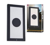 Paulmann 94311 LED Panel Solar Taija IP44 300 * 600 200 lm detector de movimientos, cuadrado, incl. 1x1,8 W, luz solar, antracita, solar, metal, 3000 K
