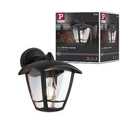 Paulmann Classic curved aplique exterior, abajo