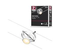 Paulmann 94439 Cardan DC - Bombilla LED (10 W, ampliable, cable de alambre de plástico, GU5,3), color cromado mate