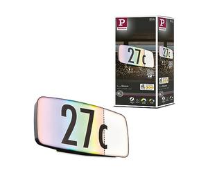 Paulmann 94508 Luminaria exterior LED Smart Home Zigbee, aplique Sheera IP44 n.º casa, sensor crepuscular/movimiento RGBW 8W exterior 3000K