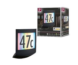 Paulmann 94513 Luminaria exterior LED Smart Home Zigbee aplique Padea IP44 sensor crepuscular/detector de movimientos RGBW 10W exterior