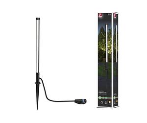 Paulmann 94530 Plug & Shine LED luz exterior Pivote IP65 incl. 1x5,5 W regulable antracita Iluminación de jardín Aluminio, plástico 3000 K