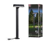 Paulmann 94546 Luminaria exterior LED Plug & Shine Baliza Ito Horizontal IP65 1x6W, regulable, antracita, metal, plástico, 3000K