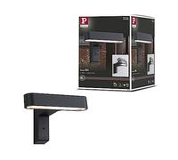 Paulmann 94548 Luminaria exterior LED aplique Ito horizontal IP44 227x159mm 65° det. movimientos 1x6 W exterior antracita, metal, plástico 3000 K