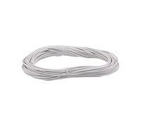 Paulmann 94591 Sistema de cables, cable de tensión Corduo, 20m, aislado, 2,5mm2, cable blanco, cable metálico, raíl