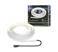 Paulmann 94681 Luminaria exterior LED Plug & Shine strip Smooth IP67 1m incl. 1x11W regulable, blanco, plástico 3000 K