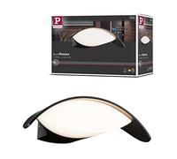 Paulmann 94765 Aplique para exteriores LED Mesana IP44 12W 800lm 240x165mm antracita aluminio 3000K resistente al agua de mar, aplique para exteriores