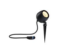 Paulmann 94768 Reflector de jardín LED Plug & Shine Kikolo Smart Home Zigbee IP65 6,2W 400lm reg. 261mm antracita plást./alum. 2200-3000K Tunable Warm