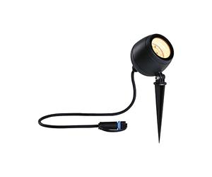 Paulmann 94768 Reflector de jardín LED Plug & Shine Kikolo Smart Home Zigbee IP65 6,2W 400lm reg. 261mm antracita plást./alum. 2200-3000K Tunable Warm