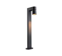 Paulmann 94823 Baliza LED Kimu, respetuoso con los insectos, IP44 822mm 2200K 7,8W 500lm 230V 70° antracita, aluminio, luminaria exterior
