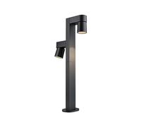 Paulmann 94824 Baliza LED Kimu IP44 822mm 3000K 2x8W 2x500lm 230V 70° antracita, aluminio, luminaria exterior