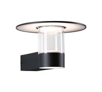 Paulmann 94834 Aplique para exteriores LED Sienna IP44 detector de movimientos 9 / 1x3W 500lm 212mm antracita aluminio 3000K