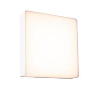 Paulmann 94841 Aplique exterior LED Azalena, detector de mov. con sensor de alta frecuencia, IP44 250x97mm 3000K 8,5W 700lm 230V blanco, lum. exterior