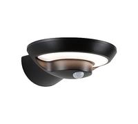 Paulmann 94855 Aplique exterior LED Solar Bordola, detector mov., IP44 180x211mm 3000K 3,5W 220lm antracita, plástico, lum. exterior, luminaria solar