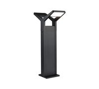 Paulmann 94861 Baliza LED Juntea, IP44, 585mm, 3000K, 21W, 1600lm, 230V, antracita, aluminio, luminaria exterior