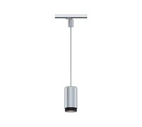 Paulmann 95403 ProRail3-Sistema de riel de Techo Colgante Corus máx. 50 W Plateado Carril de Metal, Sistema de iluminación E27, Plata