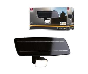 Paulmann 95706 Foco solar Smart Home Zigbee 3.0 Flotas Zigbee IP65, 3000 K, 700 lm, antracita