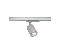 Paulmann 96558 ProRail3 Foco de raíl LED Kratos 36° 1000lm 9W 3000K 230V plateado sistema de iluminación con raíles