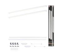 Paulmann 98622 Luminaria bajo mueble LED Inline 2 x 6 W 550 x 26 mm 2 x 500 lm 24 V blanco mate 3000 K regulable