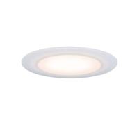 Paulmann 99941 Luminaria empotrable LED Premium Suon redonda incl. 1x6,5 W, regulable, foco, satinado, blanco, luz armario, plástico, lámpara 2700 K