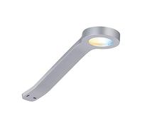 Paulmann 99950 Luminaria para muebles LED Clever Connect Spot Mike, Tunable White 12 V incl. 1x2 W, regulable, cromo mate, plástico, 2700-6500 K