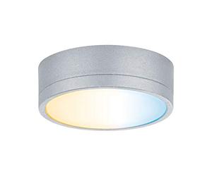 Paulmann 99955 Luminaria para muebles LED Clever Connect Spot Medal Tunable White 12 V red. incl. 1x2,3 W regulable, cromo mate, plástico 2700-6500 K