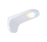 Paulmann 99957 Luminaria para muebles LED Clever Connect Spot Neda, Tunable White 12 V, incl. 1x2,1 W, regulable, blanco mate, plástico, 2700-6500 K