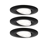 Paulmann Calla negro, con interruptor de encendido/apagado, orientable, 4000 K,