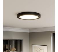 Paulmann Abia panel LED Ø 30cm 2.700K negro mate