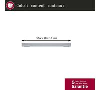 Paulmann Alimentación central URail Zigbee, cromo mate, largo