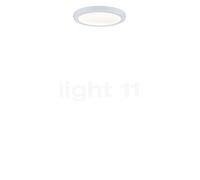 Paulmann 70868 Panel de superficie LED Atria redondo plafón 18,5 W luz 2700 K blanco mate cálido panel LED blanco regulable para montaje en pared/techo