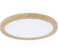Paulmann Atria plafón 1x11 W blanco-madera 71027