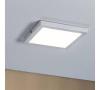 Panel LED Paulmann Atria 220 x 220 mm, 20 W, blanco mate, 2700 K | Iluminación ambiental uniforme, regulable, para montaje en techo y pared, IP20, con lámpara LED integrada