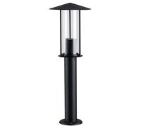 Paulmann Bollard Classic lámpara de pie para exteriores 1x15 W negro-transparente 94397