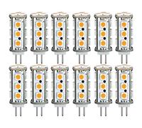 Paulmann - Bombilla LED (12 unidades, 2,5 W, G4, 12 V, luz blanca cálida, 2700 K)