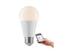 Paulmann Bombilla LED AGL Soret Smart Home Zigbee, 8,5 W, E27, 230 V, 2700 K, regulable, compatible con Amazon Echo Plus