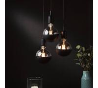 Paulmann Bombilla LED E27 827 6,5W espejo de cabeza negro mate EC:EPREL:460893