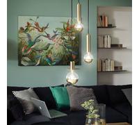 Paulmann 28678 lámpara LED filamento g125 6. vatios bombilla cúpula espejo oro 2700 k blanco cálido regulable e27.