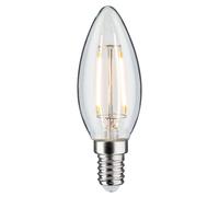 Paulmann bombilla vela LED E14 2W 3.000K transparente DC 24V EC:EPREL:515771