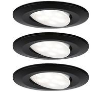 Paulmann Calla lámpara empotrada 3x6 W negro 99991