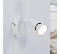 Paulmann Carolina foco de pared blanco, 1 luz