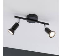 Paulmann Carolina foco de techo, 2 luces IP44